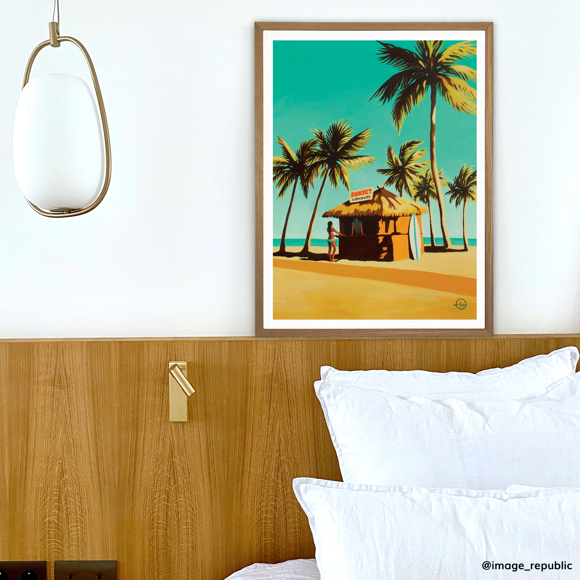 Affiche Emilie Arnoux - Key West