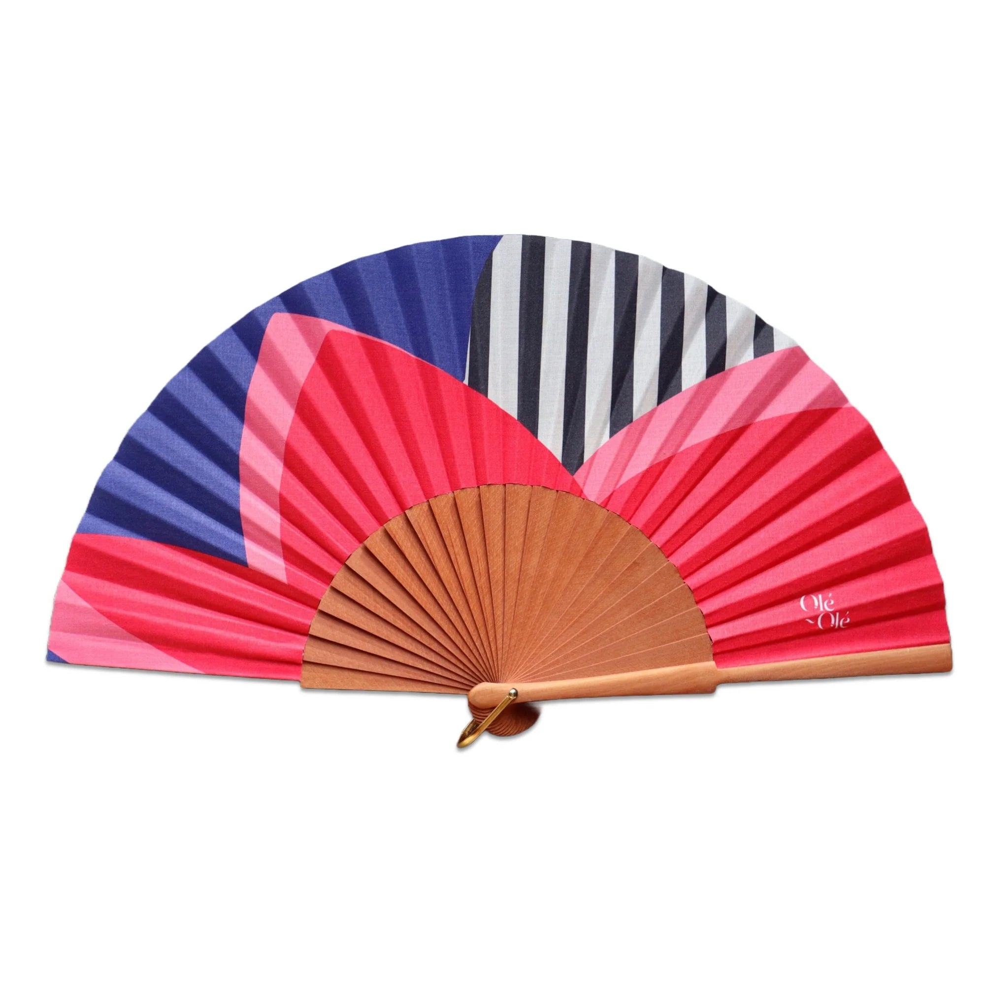 Eventail - Plumas Fleur Fuchia
