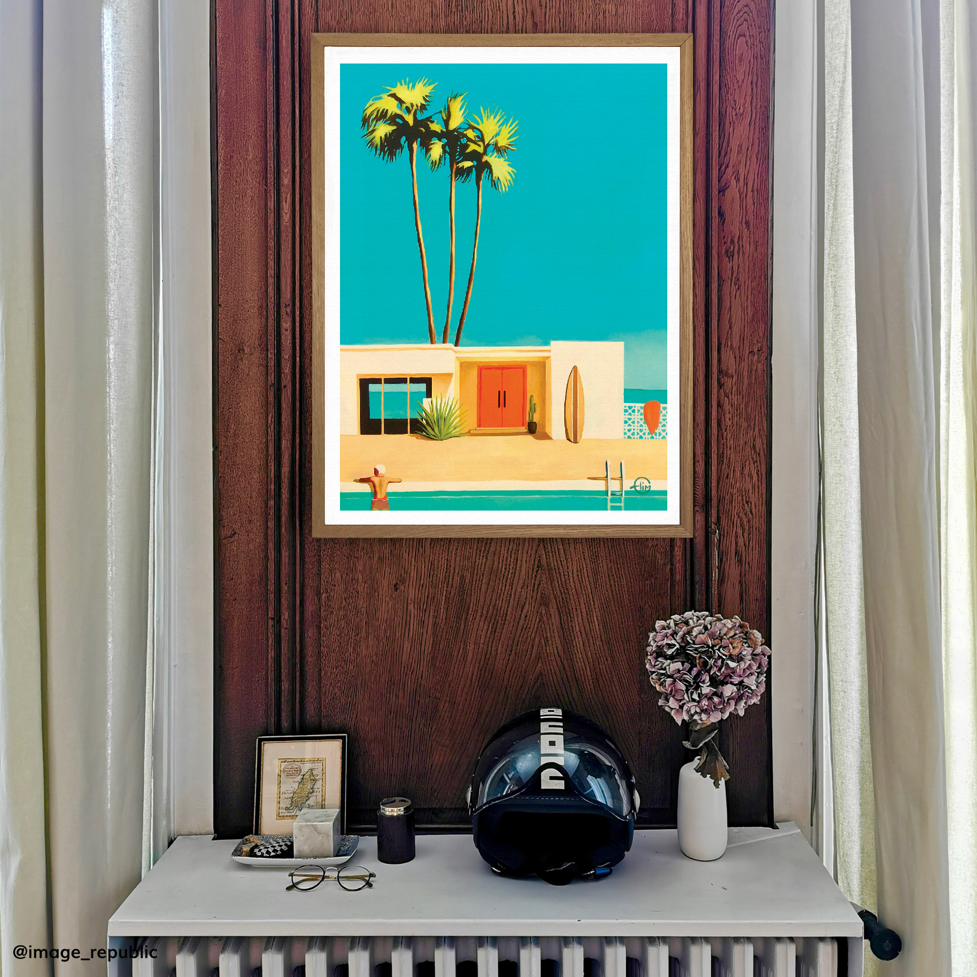 Affiche Emilie Arnoux - Ocean Door