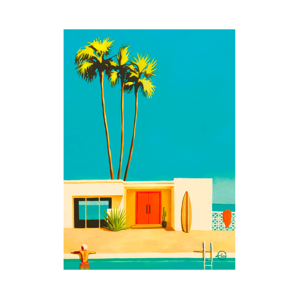 Affiche Emilie Arnoux - Ocean Door