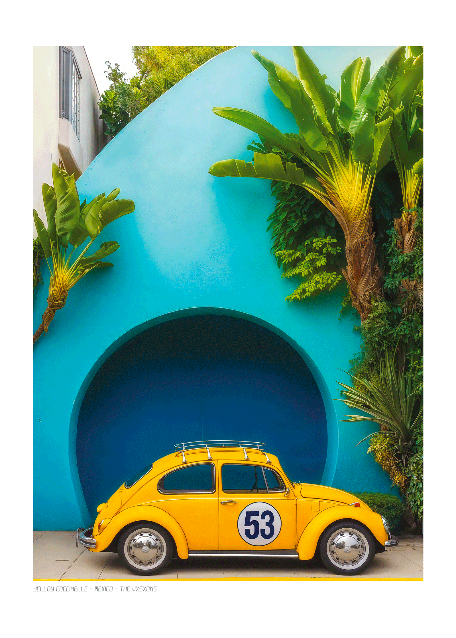 Affiche THE VISIONS - 051 Yellow coccinelle