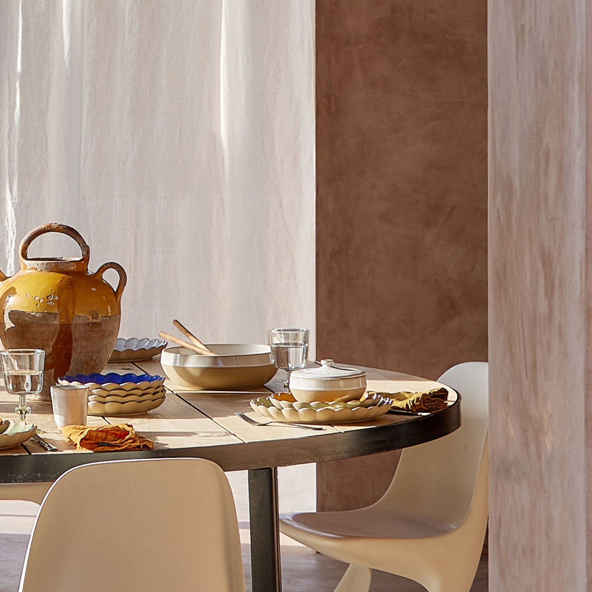 Saladier Marrakesh Sable Blanc