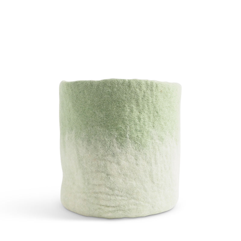 Pot en laine taille L - Sage green