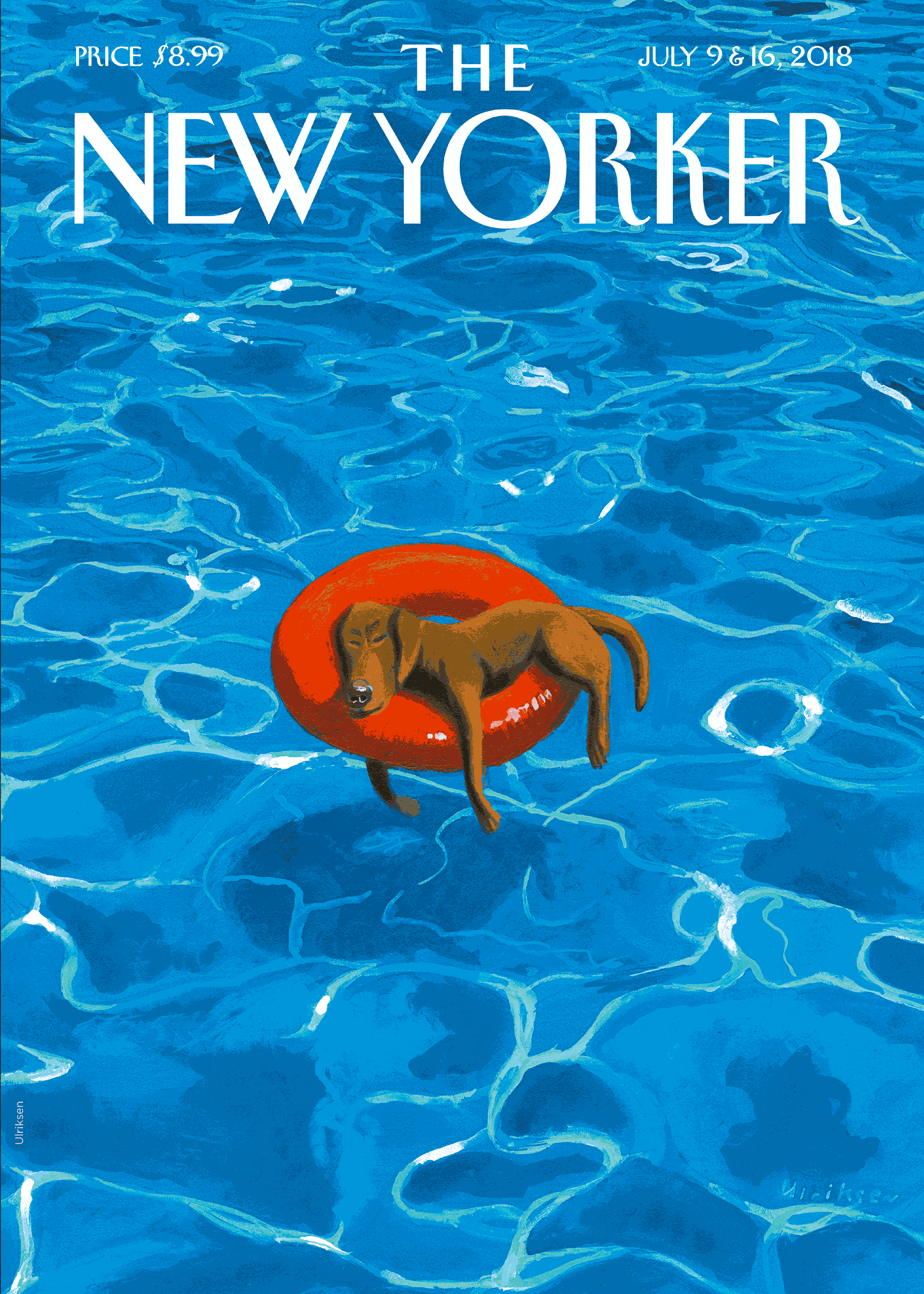 Affiche THE NEWYORKER - 196 Ulriksen Downtime