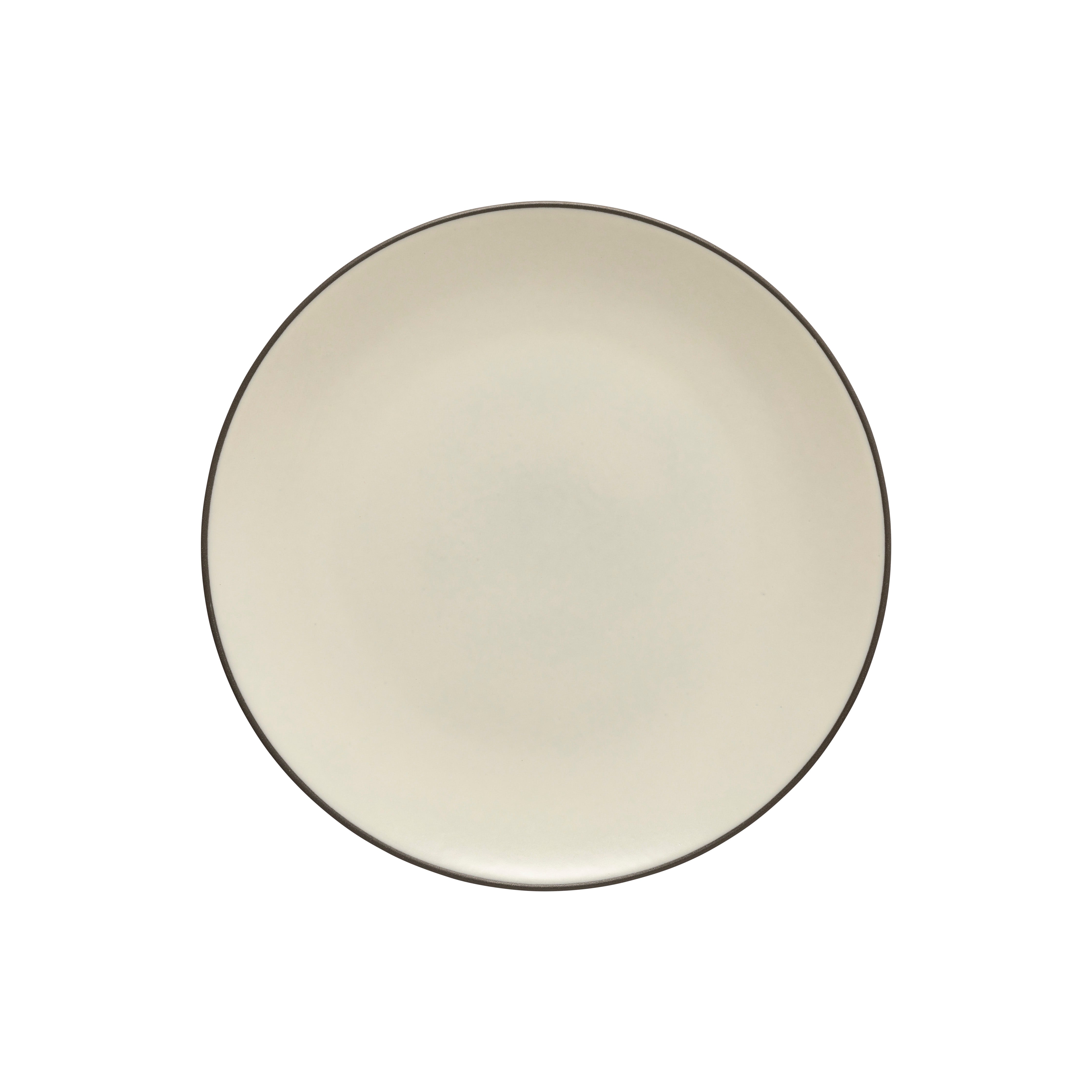 Assiette plate Stacked - blanc cassé - 27cm