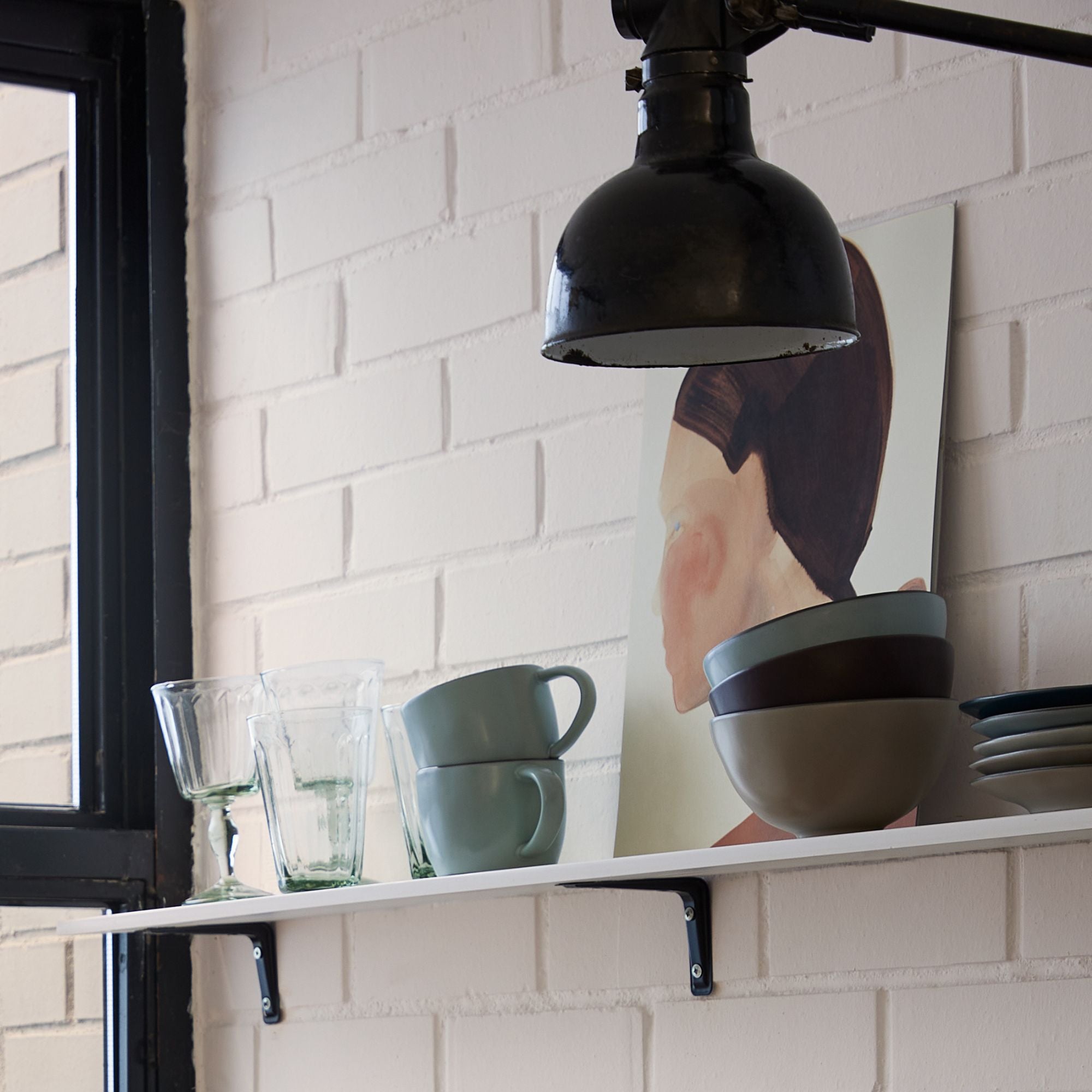 Mug / tasse 36 cl Stacked - bleu ciel