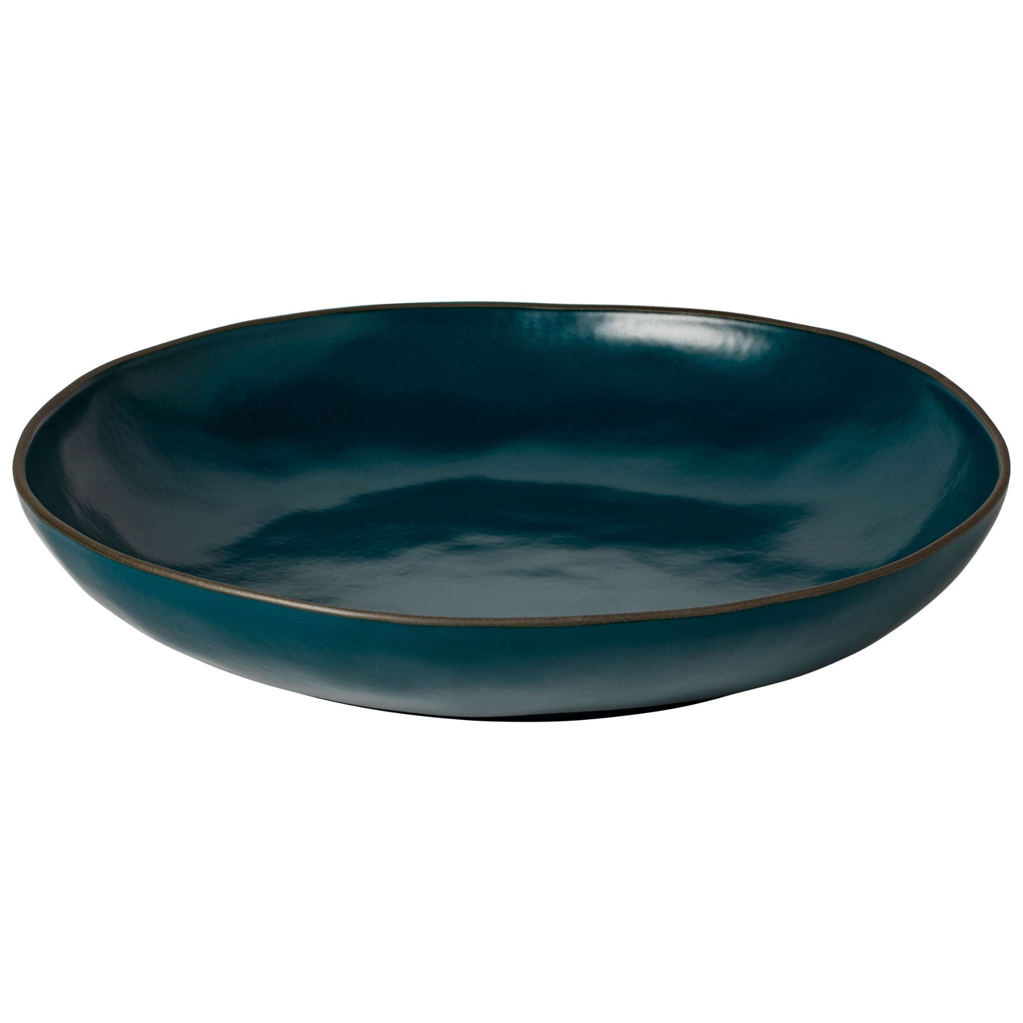 Saladier - plat de service Stacked- bleu - 37cm