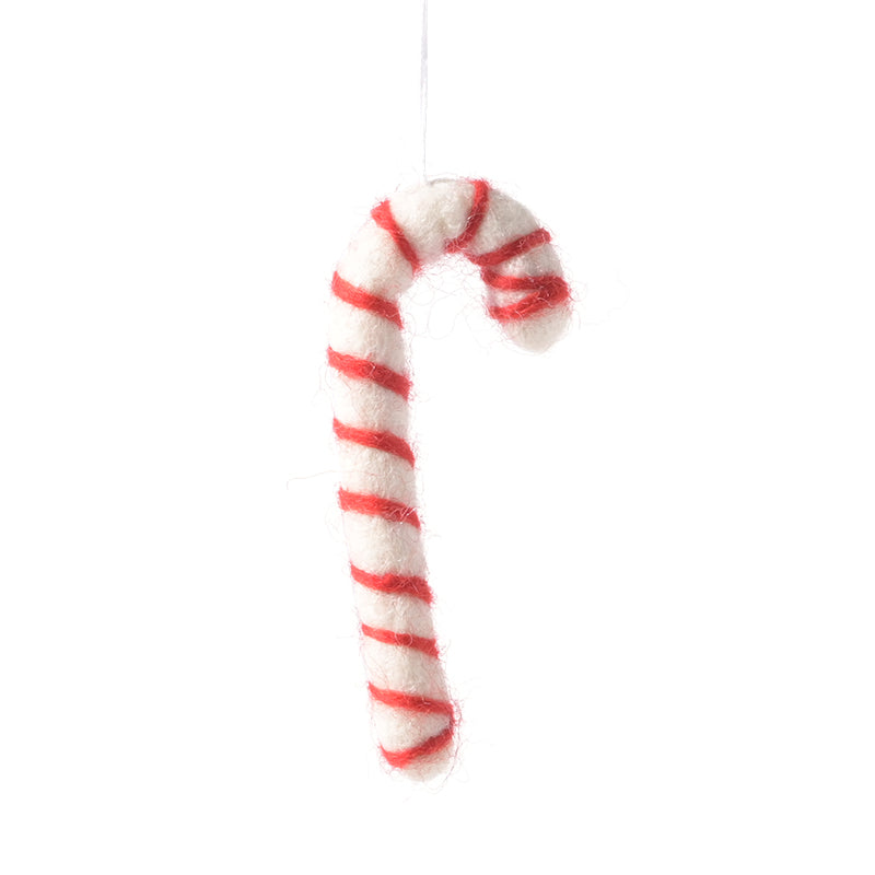 Suspension sucre candy blanc et rouge