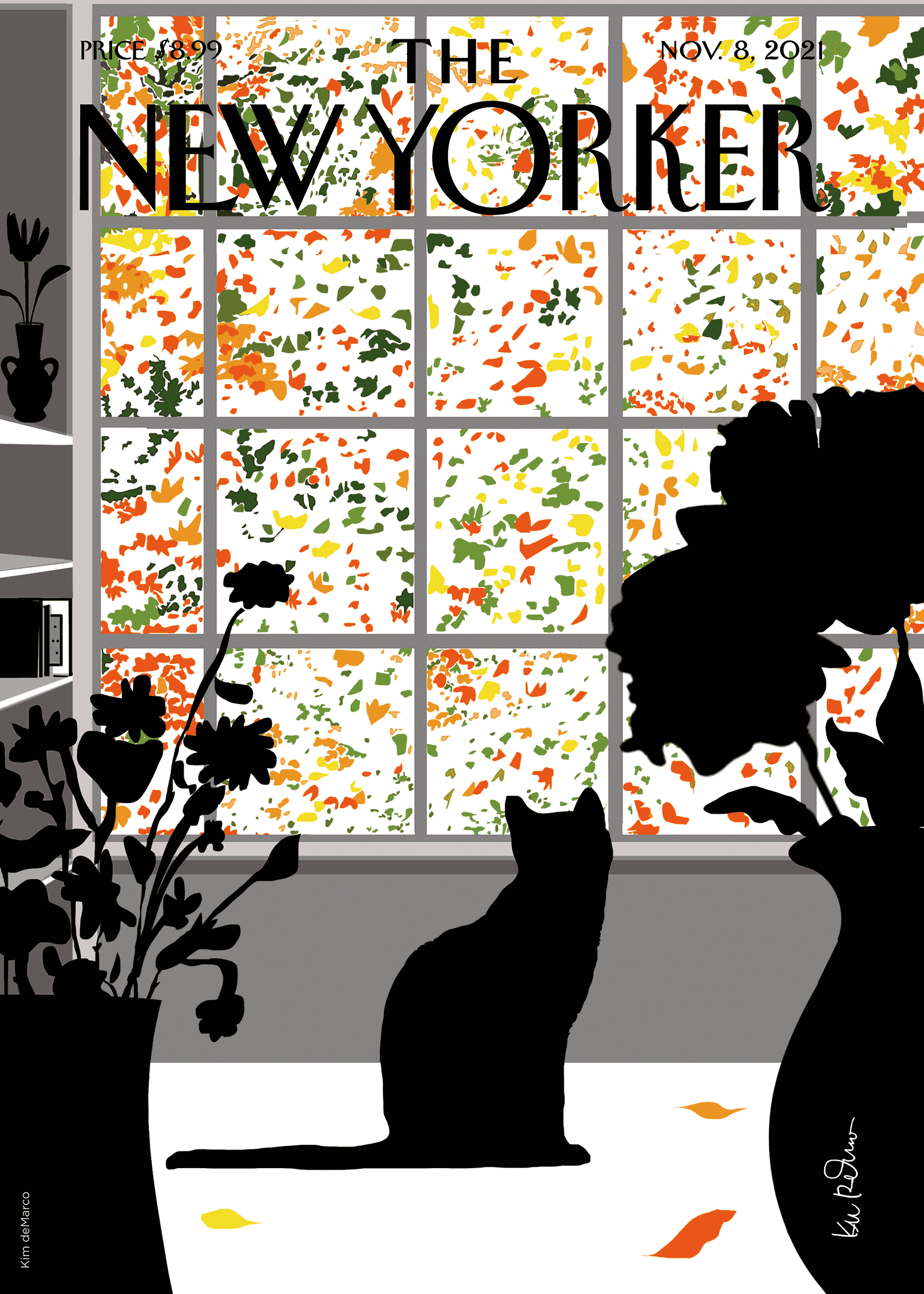 Affiche THE NEWYORKER - 276 Demarco 2021 - Full Bloom