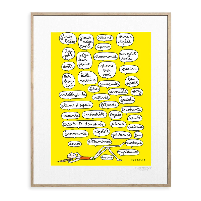 Affiche SOLEDAD - BULLES