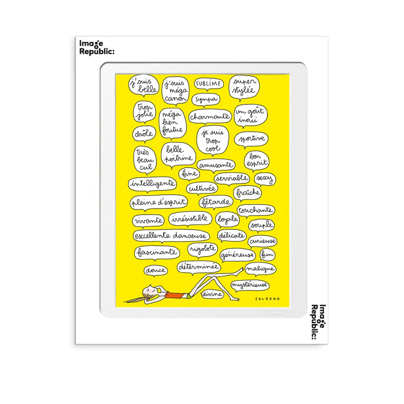 Affiche SOLEDAD - BULLES