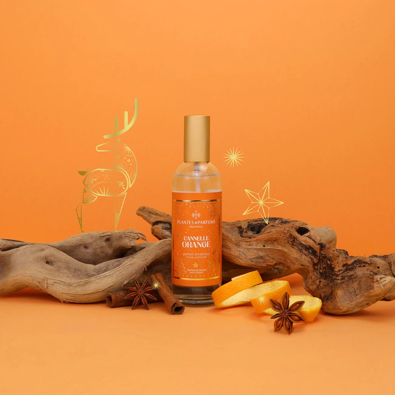 Parfum d'intérieur Cannelle Orange - 100ml