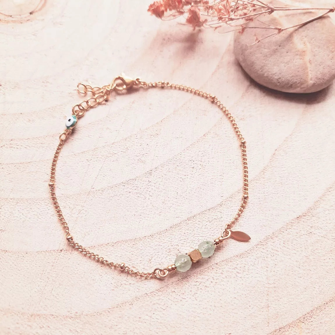 Bracelet COMÈTE Aventurine vert