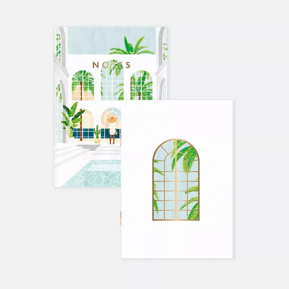 Carnets A6 DUO - Maison Blanche