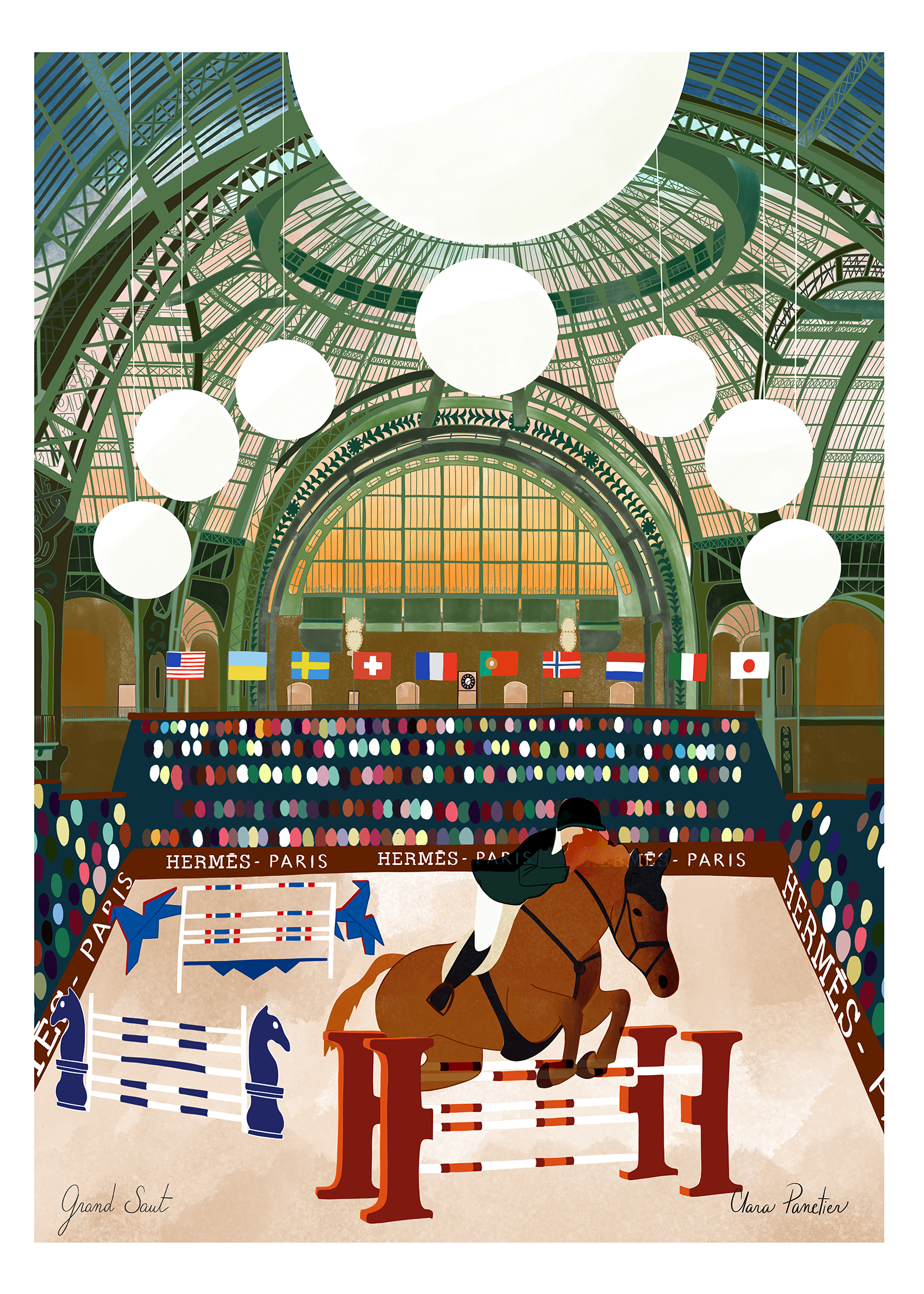 Affiche CLARA PANETIER - GRAND SAUT