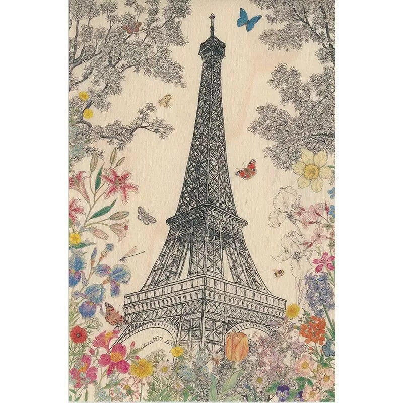 Carte Postale - Tour Eiffel été