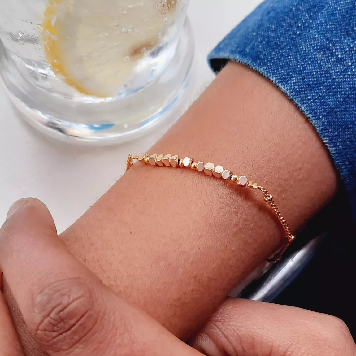 Bracelet GOLDEN Cube