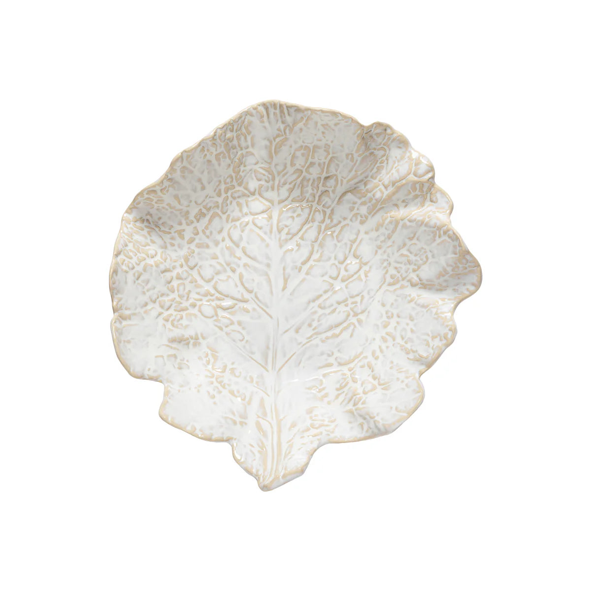 Centre de table Silvina Blanc - 27 cm