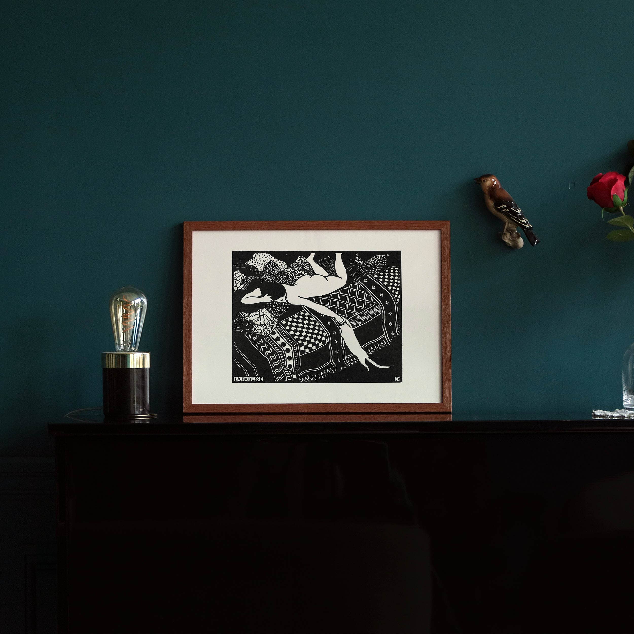 Affiche : La Paresse - Félix Vallotton