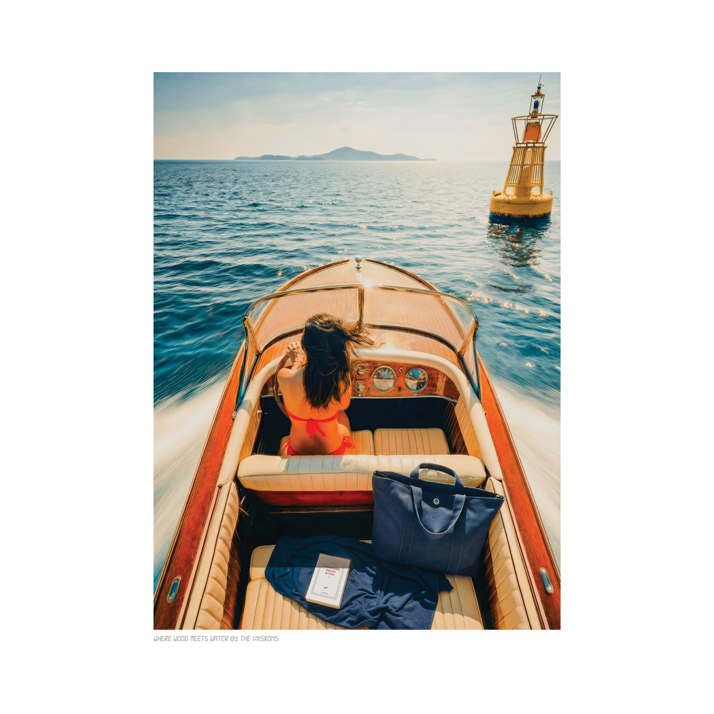 Affiche THE VISIONS - 068 Where wood meets water