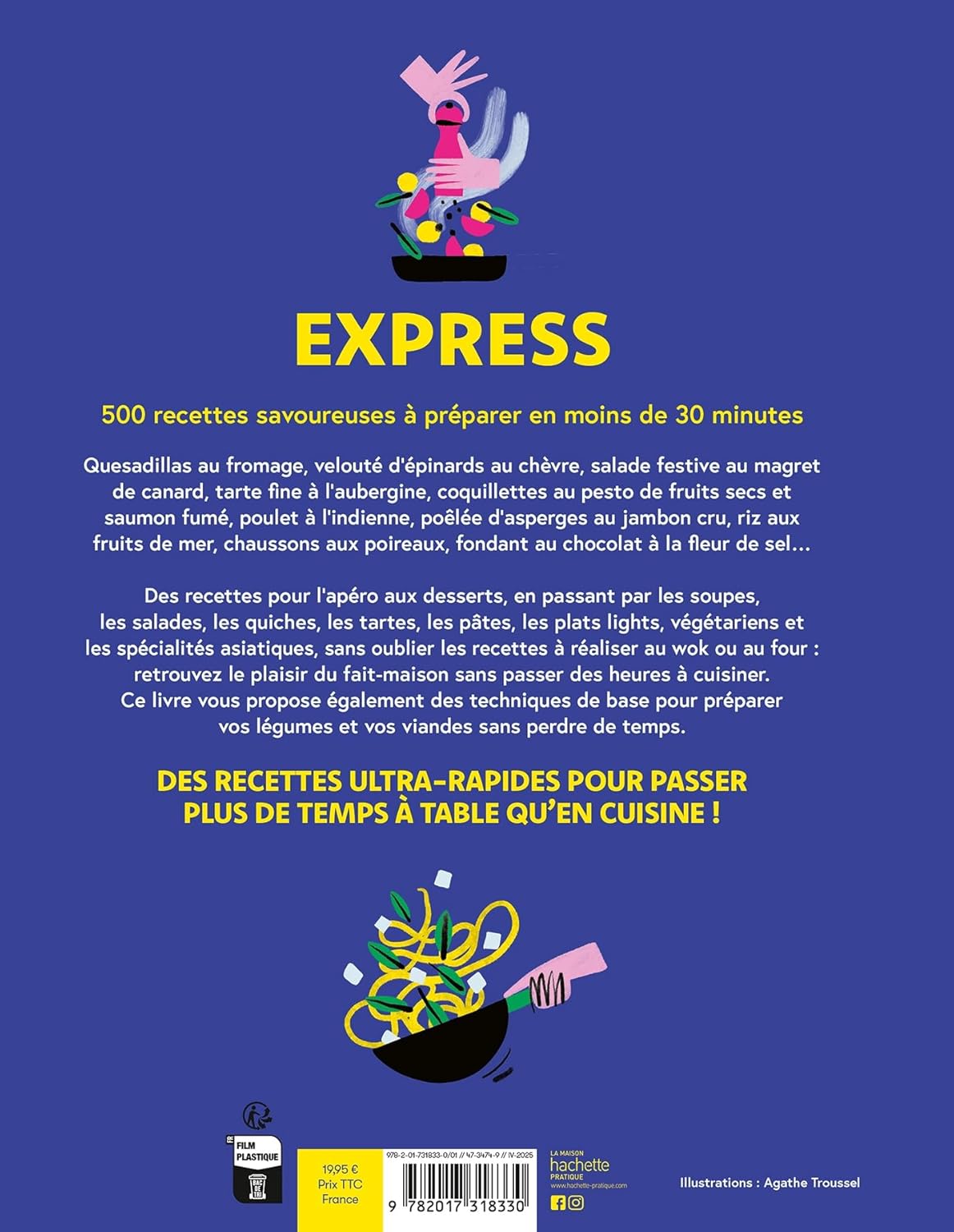 Livre de recettes - 500 recettes Express