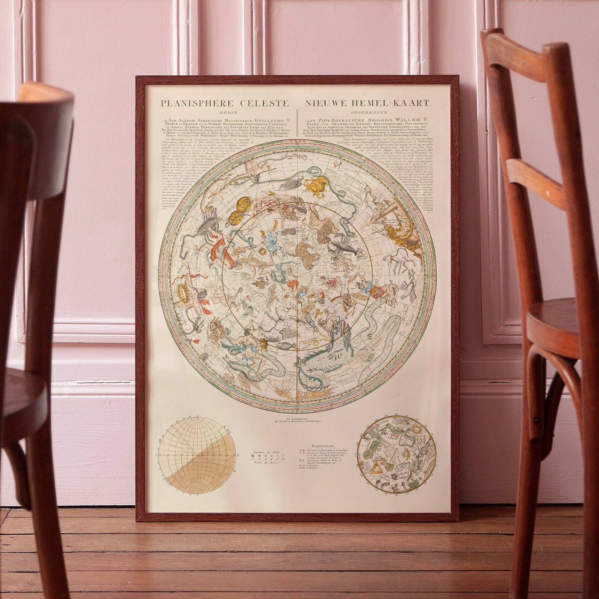 Affiche : Planisphère Céleste