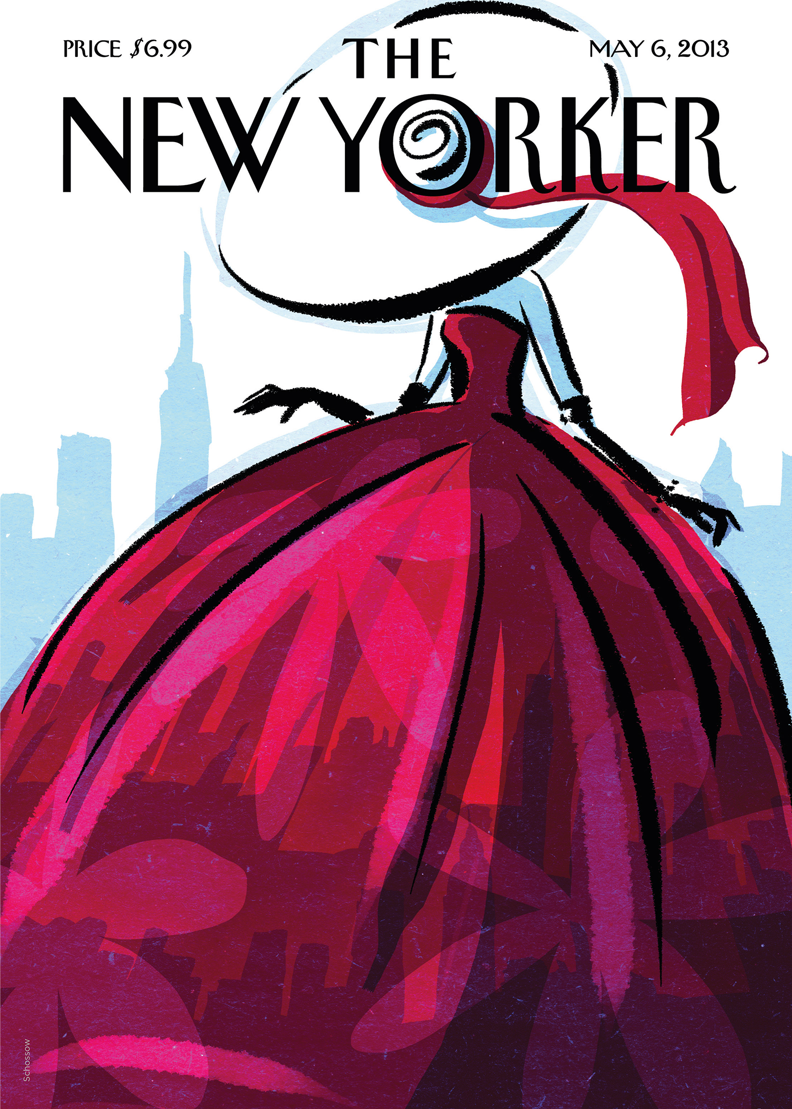 Affiche THE NEWYORKER - 094 - Birgit Schossow - Fashionista