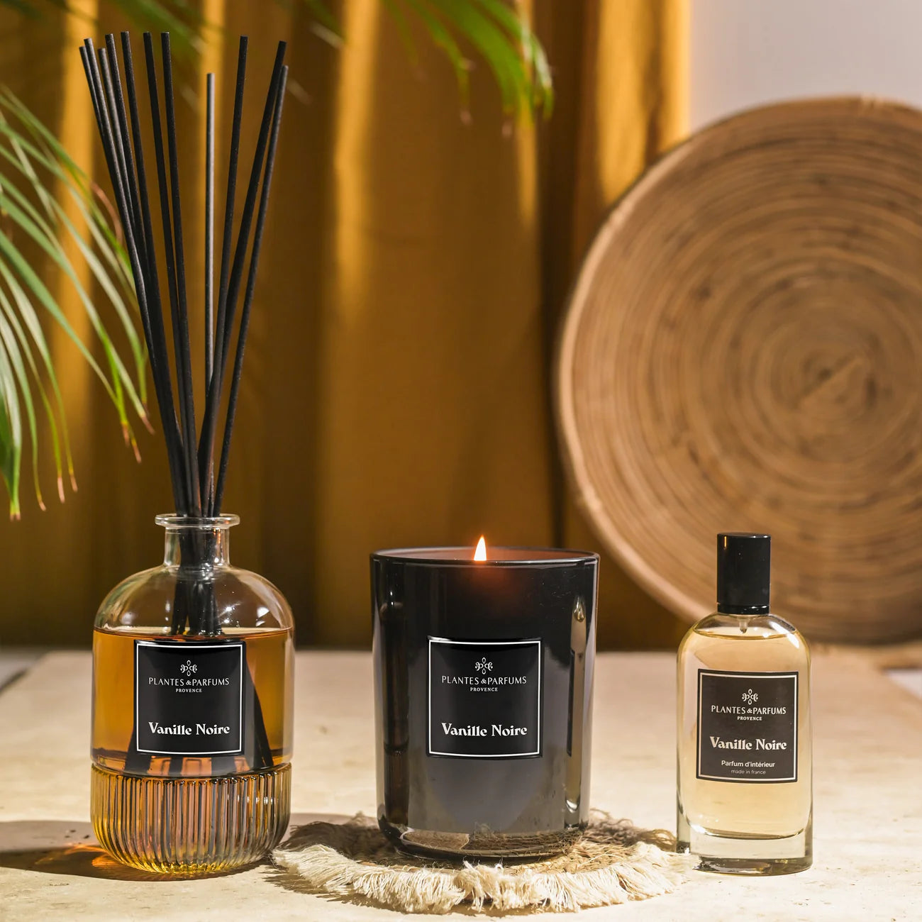 Bougie parfumée Vanille Noire - 420g