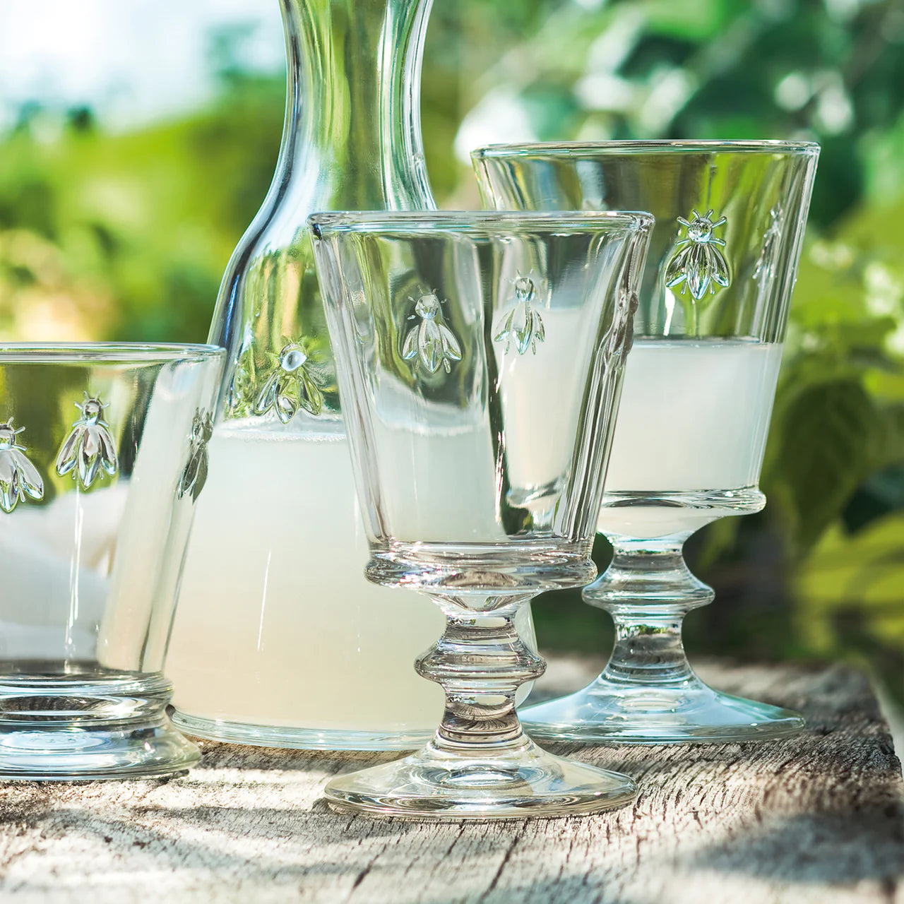 Coffret de 4 verres à vin ABEILLE