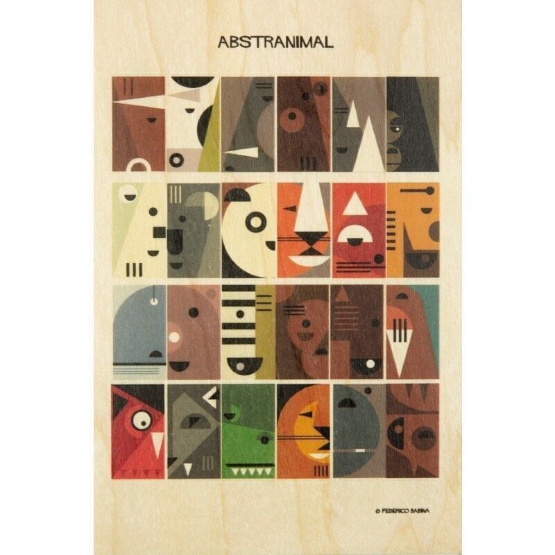 Carte Postale - Art Animals