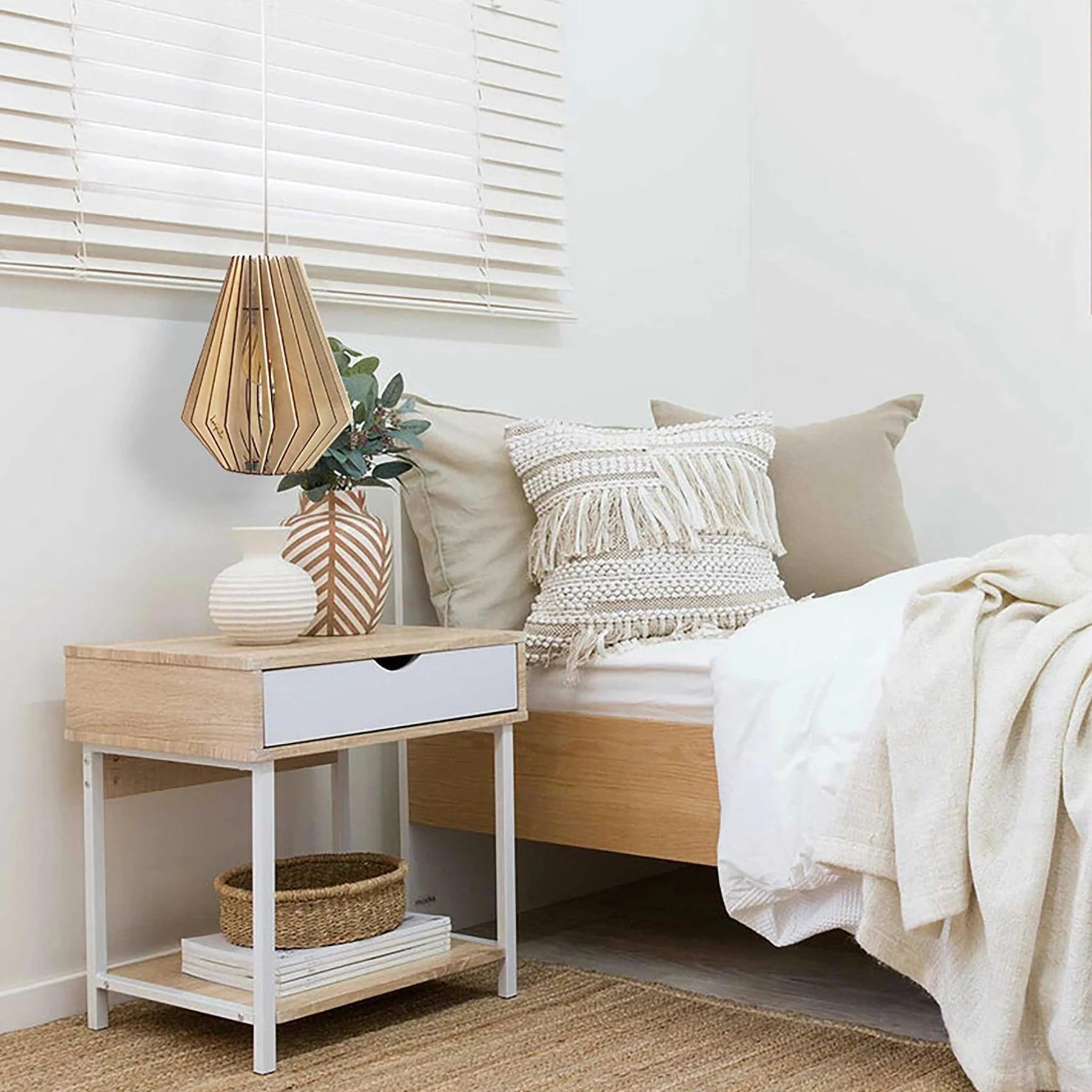 Suspension en bois Ambre