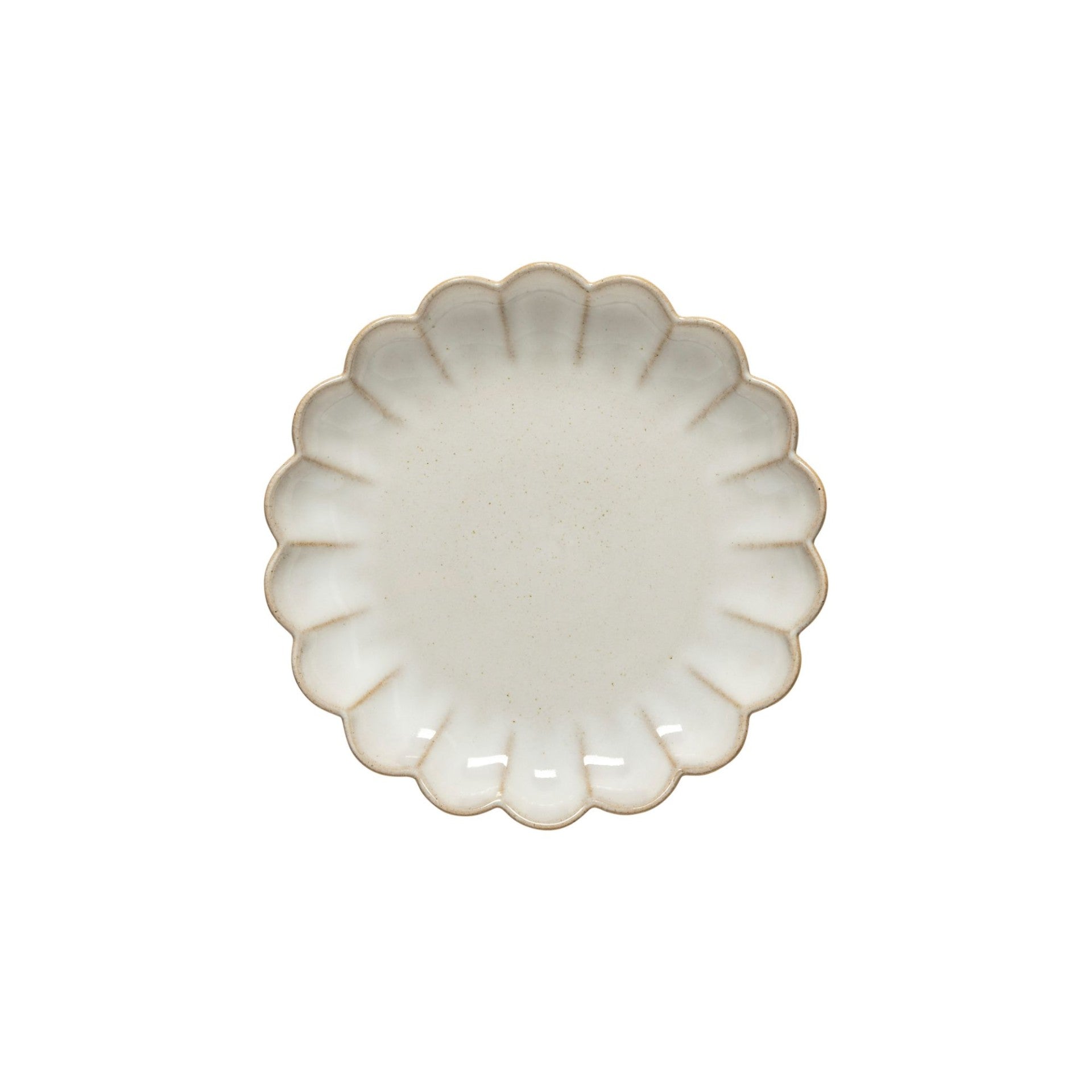 Assiette plate 28cm Marrakesh sable blanc