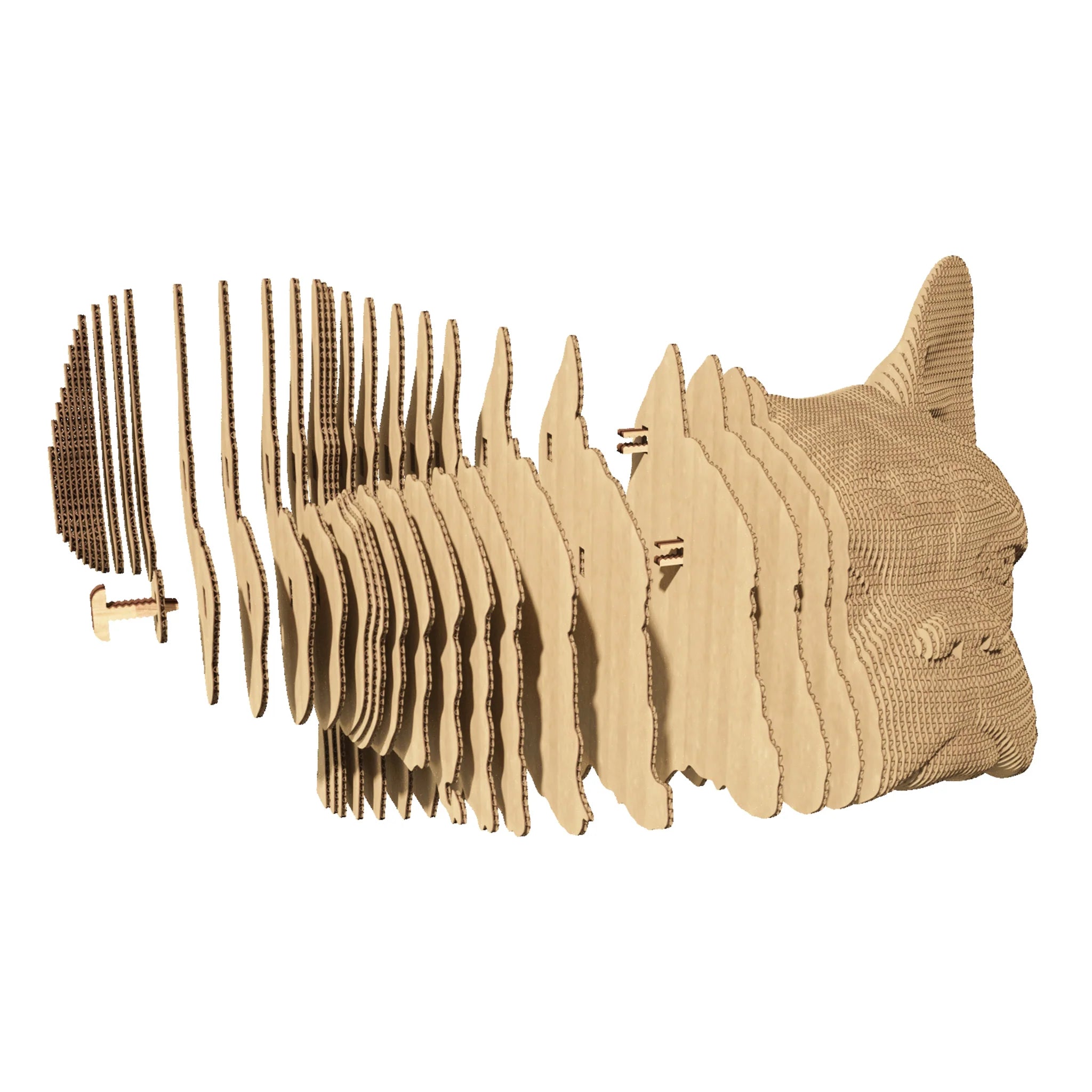 Puzzle 3D Bulldog