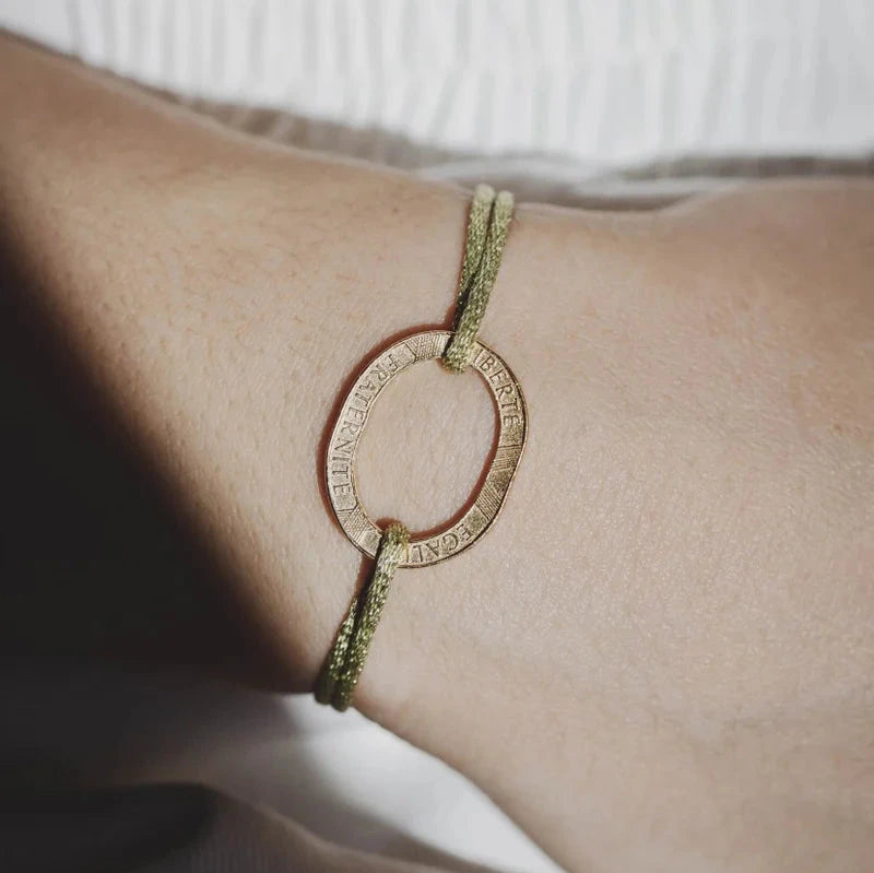#Bracelet_vert