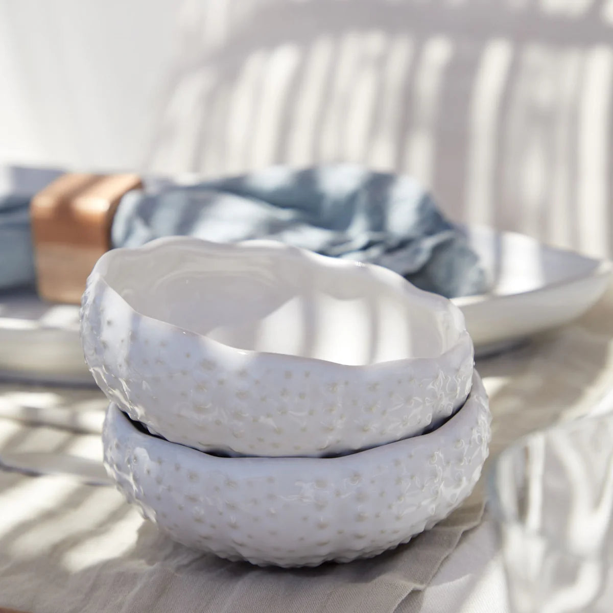 Bol Oursin - Aparte 12 cm - Blanc