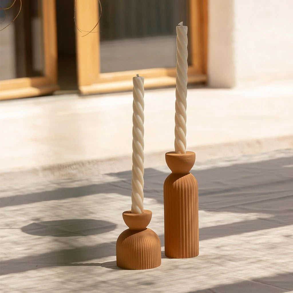 Bougeoir Lus mini miel