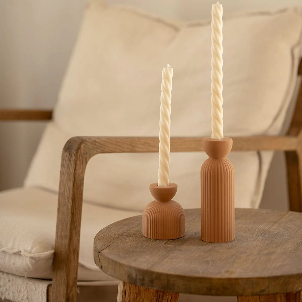 Bougeoir Lus mini miel