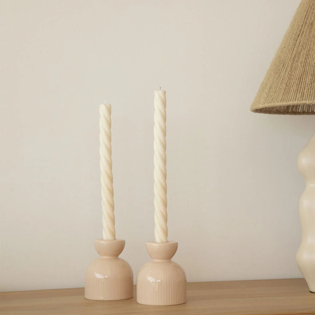 Bougeoir Lus mini poudré