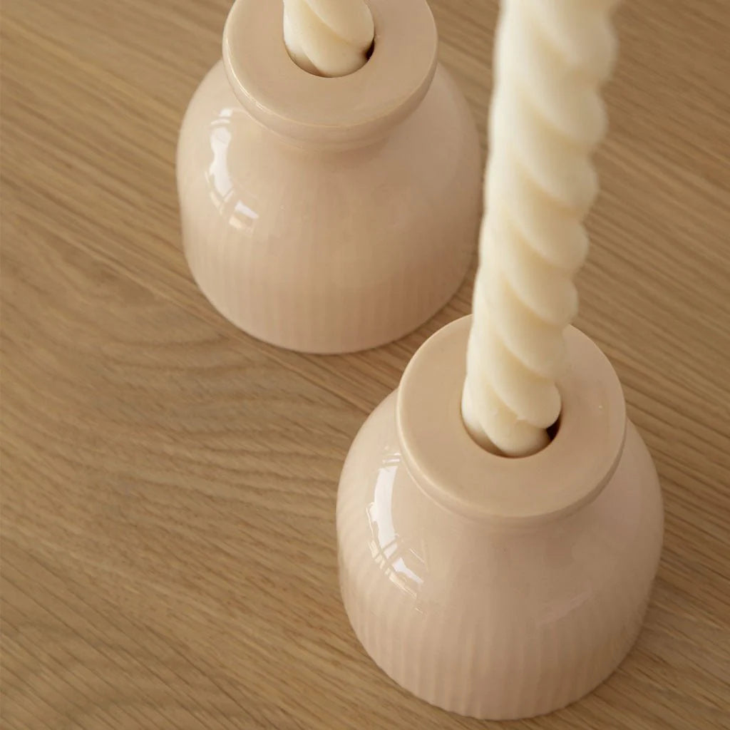 Bougeoir Lus mini poudré
