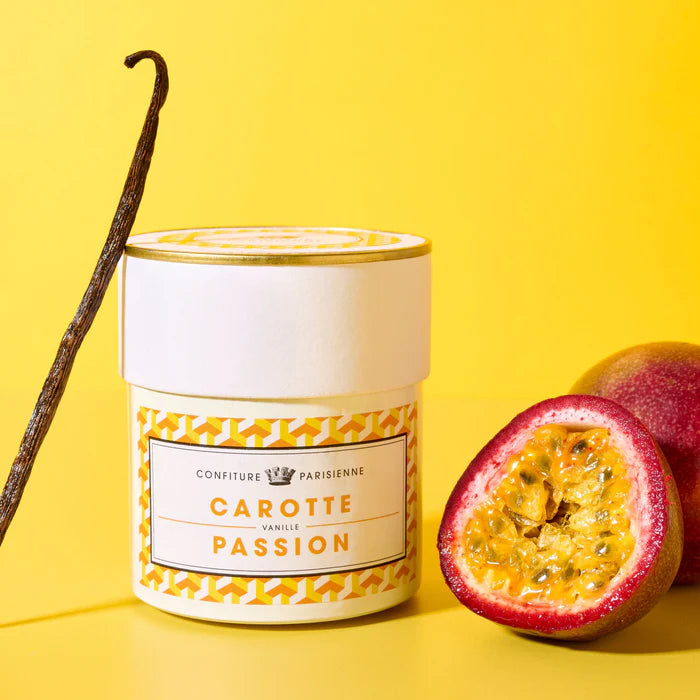 Confiture Carotte Passion et Vanille 250g
