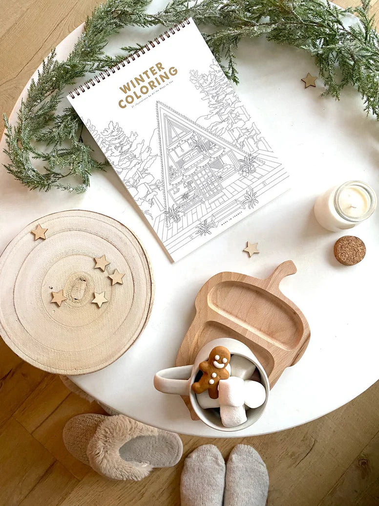 Cahier de coloriage - Winter coloring Book