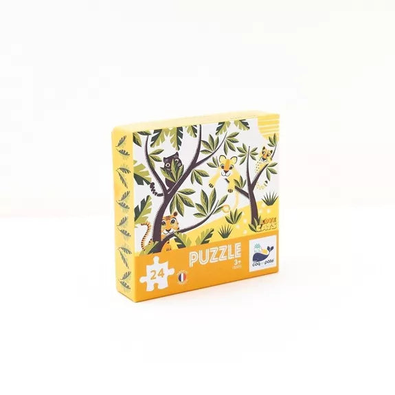 Puzzle Love cats en papier recyclé - 24 pièces