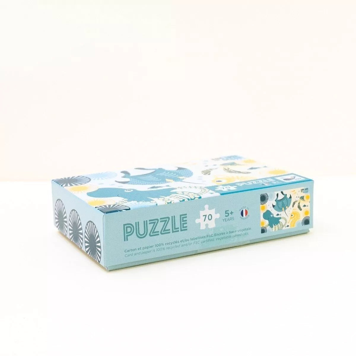 Puzzle Océans en papier recyclé - 70 pièces