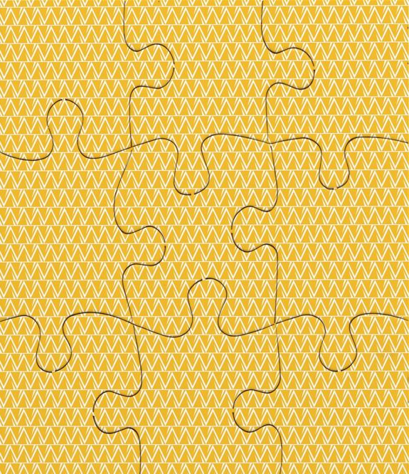 Puzzle Pingouin en papier recyclé - 9 pièces