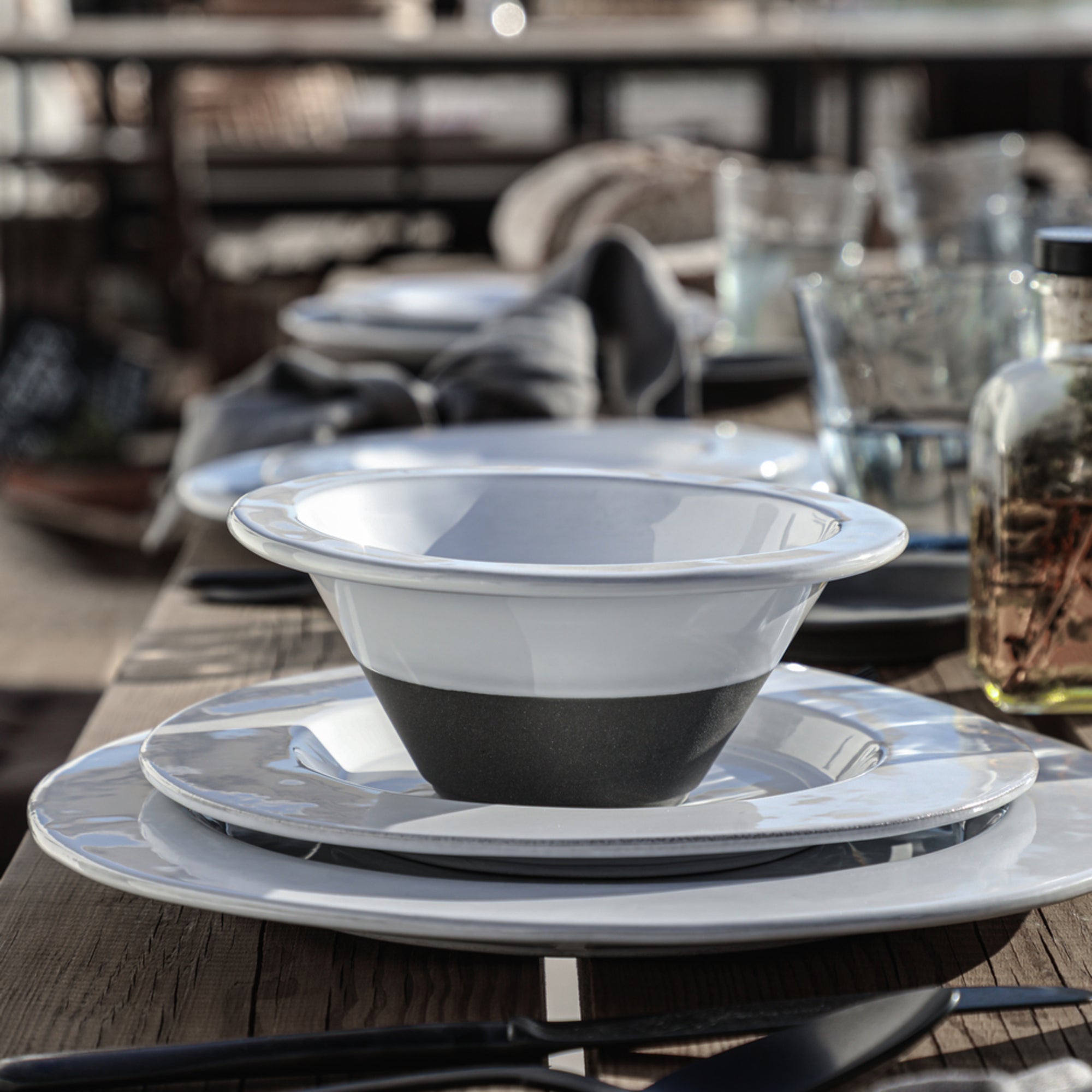 assiette porcelaine blanche