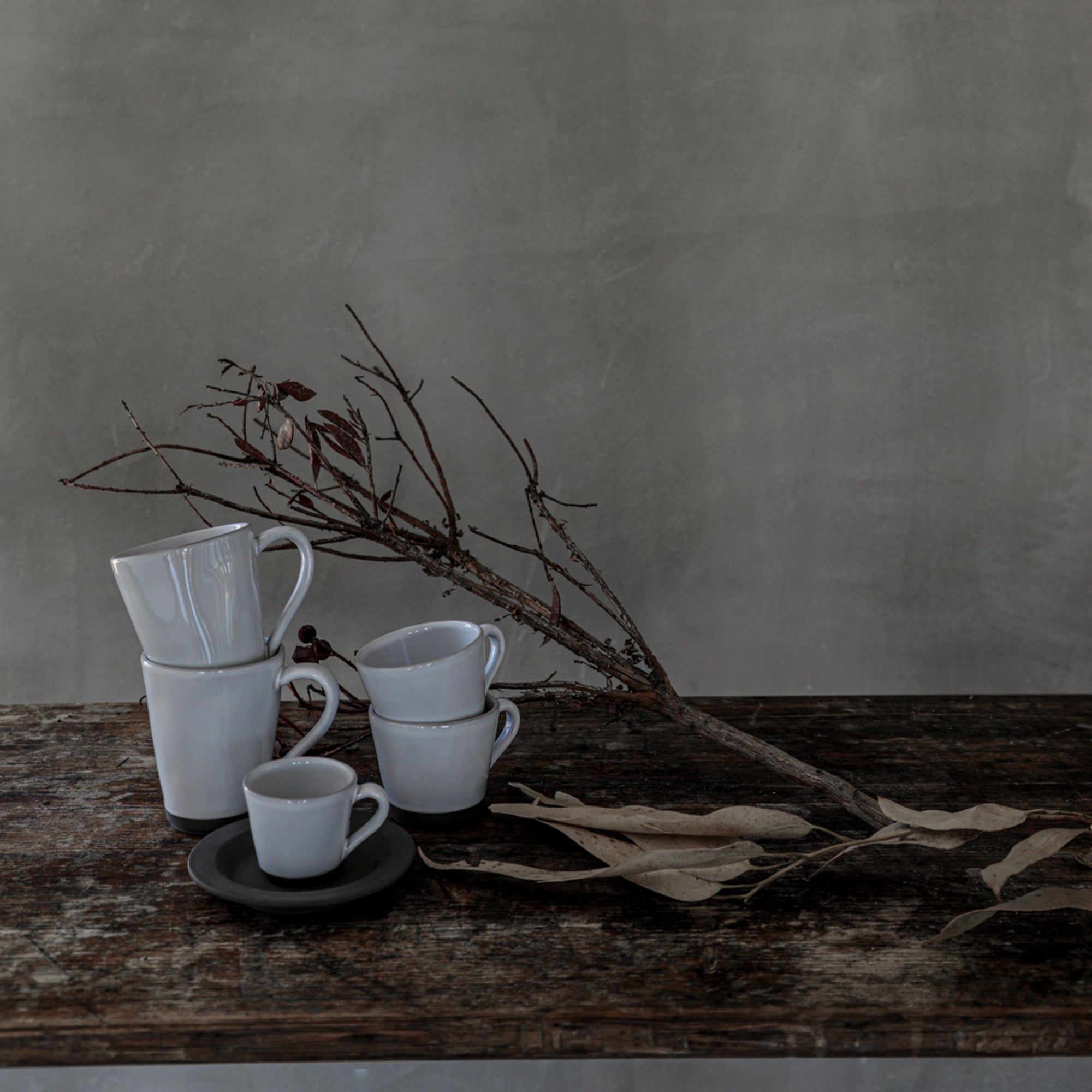 Mug / tasse en Ecogres blanc , Plano - 35 cl