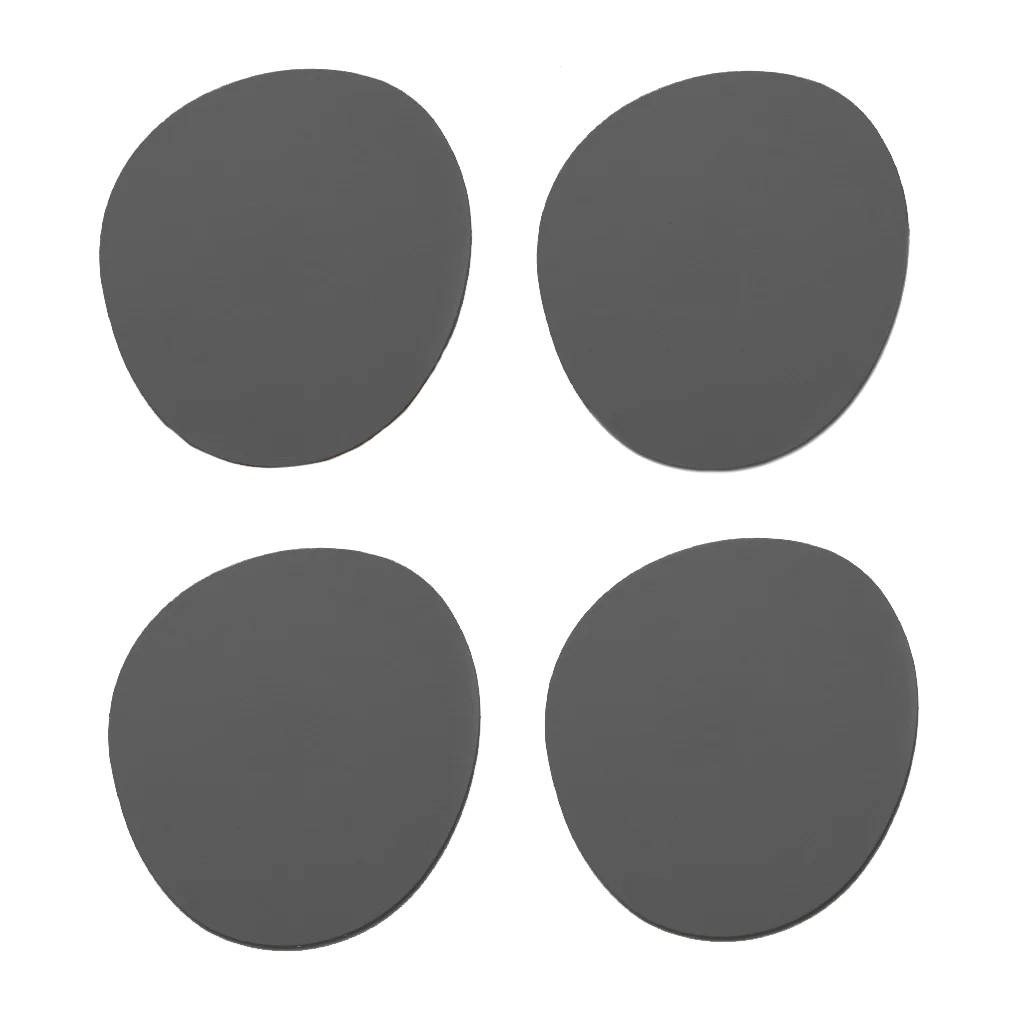 Dessous de verre x 4 Graphite
