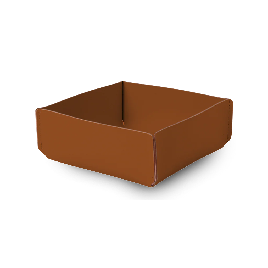 Panier de Rangement recyclé 18 x 18 cm - Brique