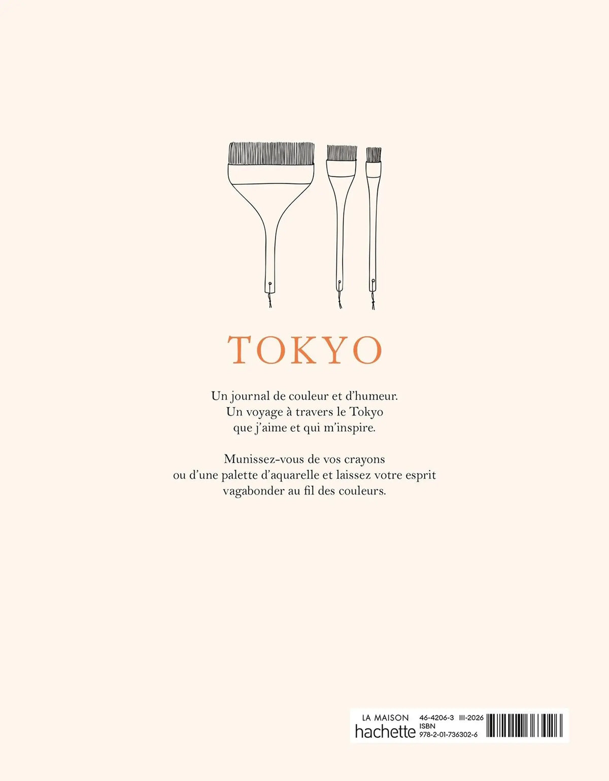 Cahier de coloriage - Tokyo - Zoé de las Cases