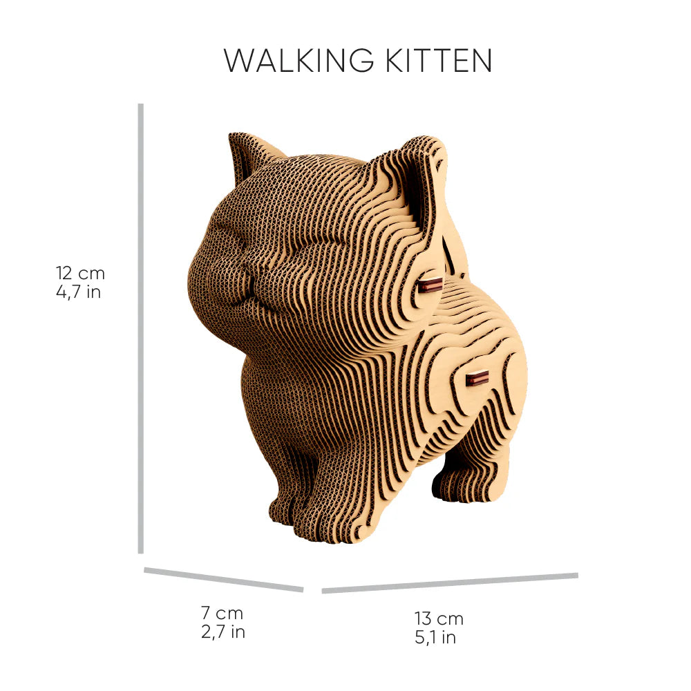 Puzzle 3D Trio de chatons